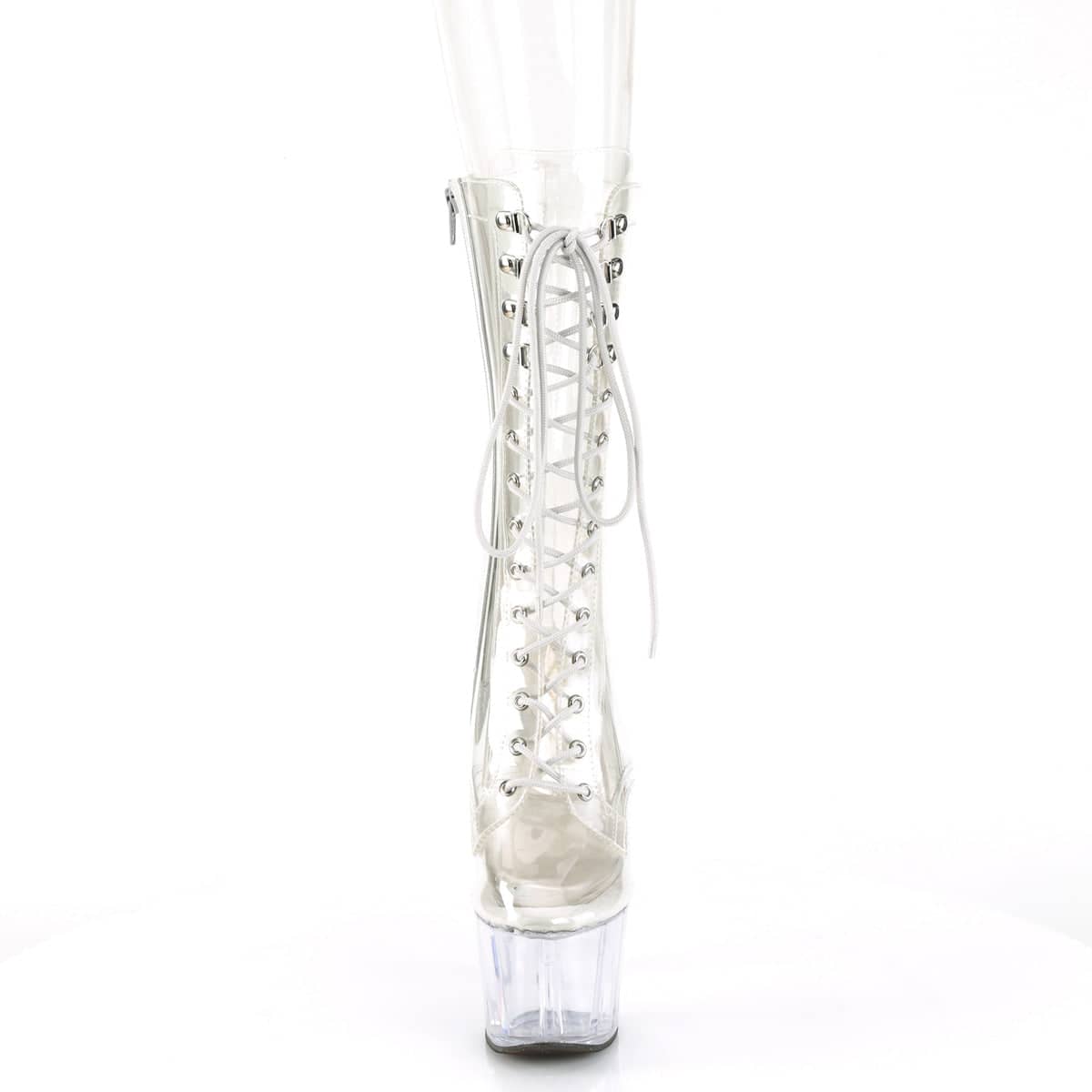 ADORE-1050C Clear Calf High Boots