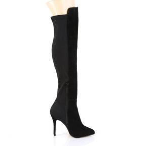 AMUSE-2018 Black Knee High Boots