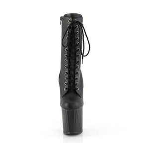 ENCHANT-1040PK Black Calf High Boots