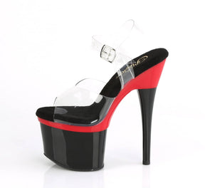 Esteem 708 Red and Black Platforms