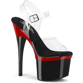 Esteem 708 Red and Black Platforms