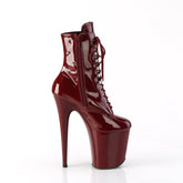 FLAMINGO-1020 Burgundy Calf High Boots