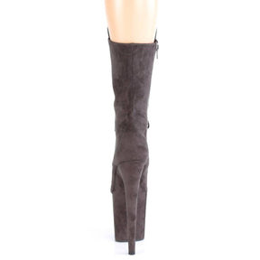 FLAMINGO-1050FS Grey Calf High Boots