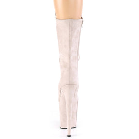 FLAMINGO-1050FS Nude & Pink Calf High Boots