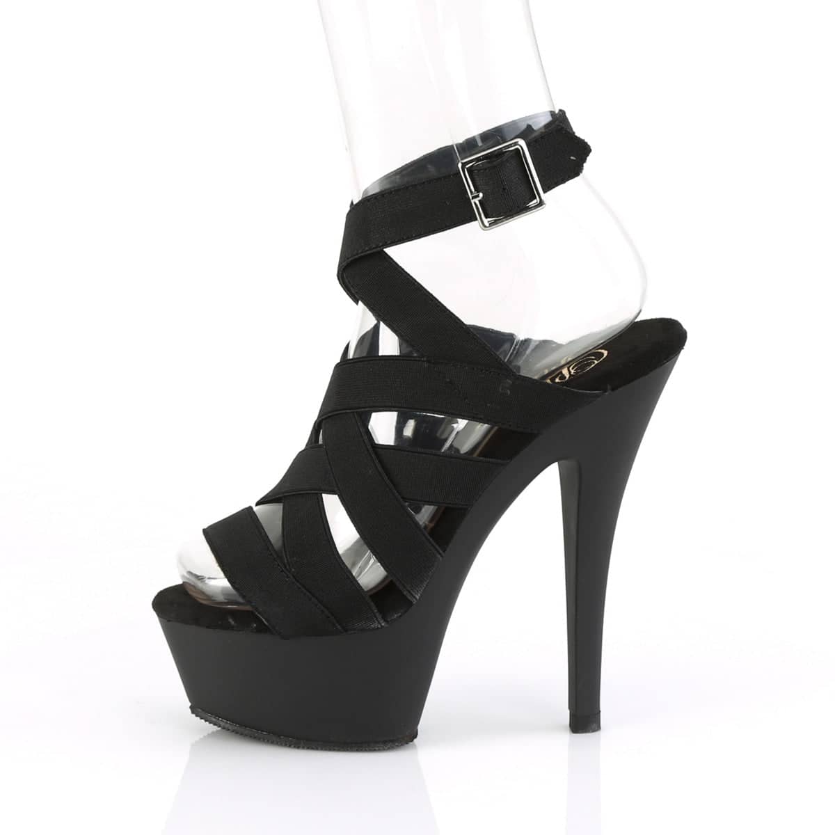 KISS-241 Black Ankle Sandel High Heel