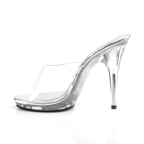 POISE-501 Clear Slide High Heel