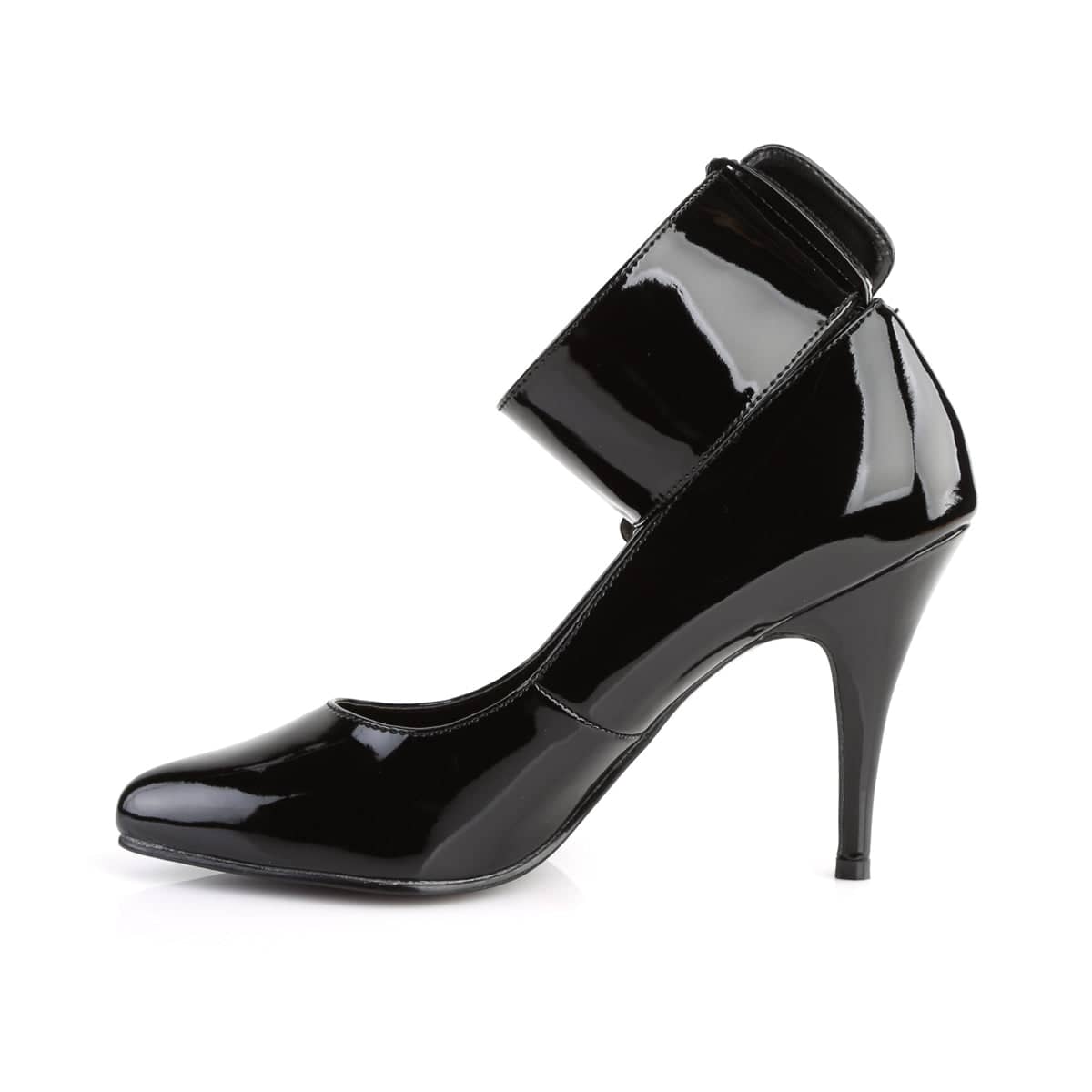 VANITY-434 Black Ankle Pumps High Heel